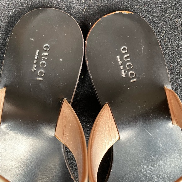 Gucci Marmont GG Thong Flat Sandals Flip Flops! - Picture 4 of 9